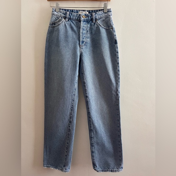 ROLLA’S Size 24 Classic Straight High Rise Regular Fit Denim Jeans - Picture 5 of 16